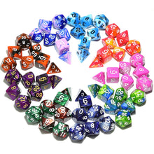 Load image into Gallery viewer, Dual Colour Marble Dice Set B | Free Dice Pouch