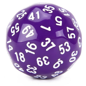 Opaque 60 Sided Dice (D60)