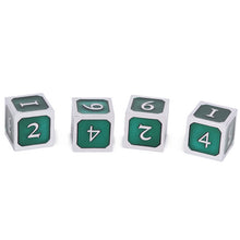 Load image into Gallery viewer, D6 Metal Dice (4pcs)