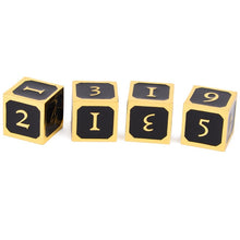 Load image into Gallery viewer, D6 Metal Dice (4pcs)