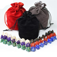 Load image into Gallery viewer, 42 pieces of pearl dice bundle with dice bags